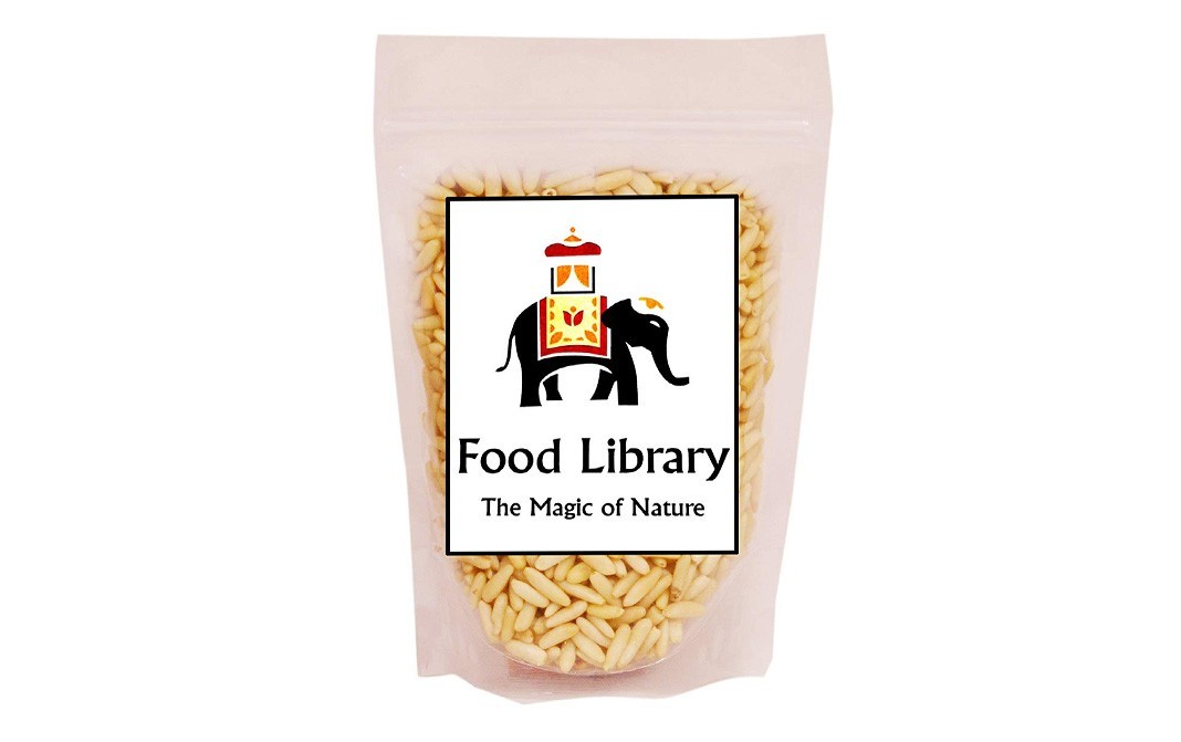 Food Library Afghan Pine Nuts Without Shell-Chilgoja   Pack  200 grams